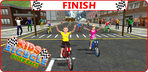 Kids Bicycle Rider Street Race PC screenshot Kids Bicycle Rider Street Race PC screenshot