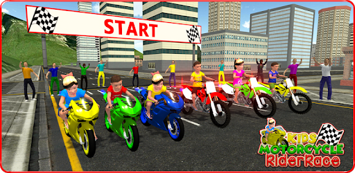 Kids MotorBike Rider Race 3D PC screenshot