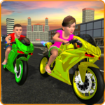 Kids MotorBike Rider Race 3D for PC