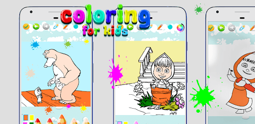 Kids Coloring Book For Maisha and Bears PC screenshot