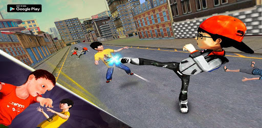 Kids Fighting Games - Gangster in Street PC screenshot