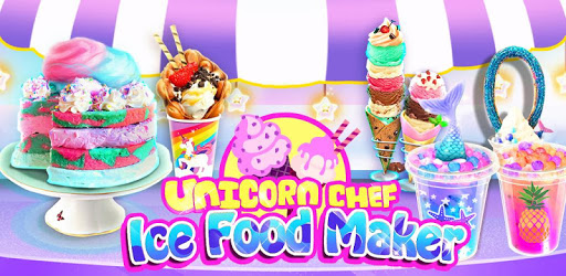 Unicorn Chef: Summer Ice Foods - Cooking Games PC screenshot