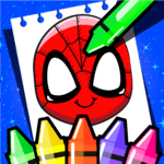 Superhero Coloring Book Game & Comics Drawing book for PC Superhero Coloring Book Game & Comics Drawing book for PC