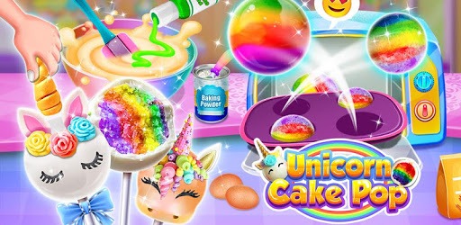 Unicorn Cake Pop Maker - Sweet Fashion Desserts PC screenshot