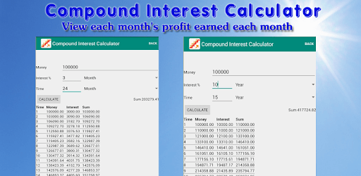 Compound Interest Calculator PC screenshot
