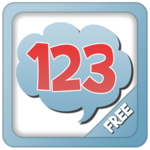 Toddler numbers 123 & counting icon