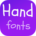 Hand Fonts for Samsung Galaxy icon