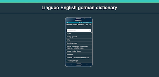 Linguee English to German Dictionary PC screenshot
