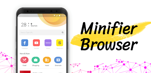 Minifier Browser - Fast & Small PC screenshot
