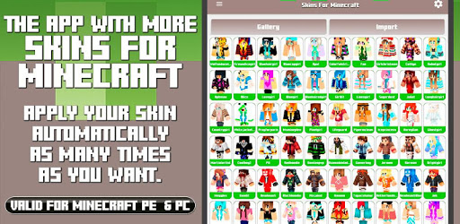 Skins for Minecraft PE & PC PC screenshot Skins for Minecraft PE & PC PC screenshot
