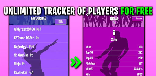 Tracker for Fortnite PC screenshot