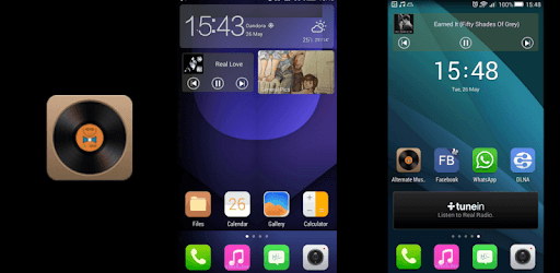 Alternate Music Widget PC screenshot