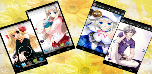 Anime Girls - Boys - Cute Girl Anime Wallpaper PC screenshot