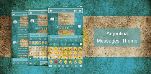 Argentina Emoji Keyboard Theme PC screenshot