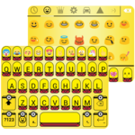 Banana Emoji Keyboard Theme Wallpaper for PC