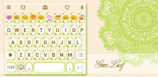 Cute Green Emoji Keyboard PC screenshot Cute Green Emoji Keyboard PC screenshot