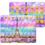 Rainbow Eiffel Tower - Emoji Keyboard for PC