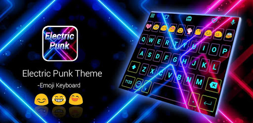 Electric Neon Emoji Keyboard PC screenshot