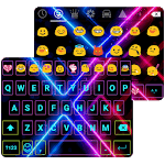 Electric Neon Emoji Keyboard for PC