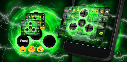 Fidget Spinner Neon Keyboard Themeš„ PC screenshot Fidget Spinner Neon Keyboard Themeš„ PC screenshot