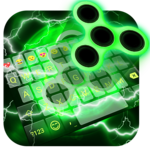 Fidget Spinner Neon Keyboard Themeš„ for PC Fidget Spinner Neon Keyboard Themeš„ for PC