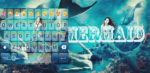 Mermaid Emoji Keyboard Theme PC screenshot