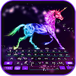 Neon Unicorn  Emoji Keyboard for PC