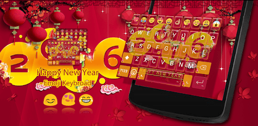 Happy New Year Emoji Keyboard PC screenshot