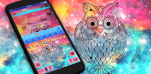 Owl Emoji Keyboard Theme PC screenshot Owl Emoji Keyboard Theme PC screenshot