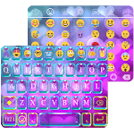 Rainbow Heart Theme - Emoji Keyboard Wallpaper for PC