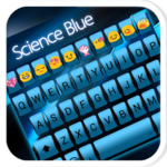 Science Blue Emoji Keyboard for PC Science Blue Emoji Keyboard for PC