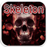 Skeleton Emoji Keyboard Theme for PC