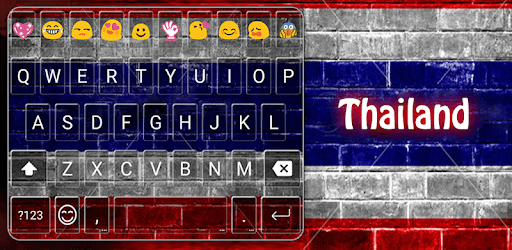 Thailand Emoji Keyboard Theme PC screenshot Thailand Emoji Keyboard Theme PC screenshot