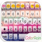 COLOR RAIN Emoji Keyboard Skin for PC COLOR RAIN Emoji Keyboard Skin for PC