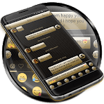SMS Messages Gloss GoldBlack for PC SMS Messages Gloss GoldBlack for PC