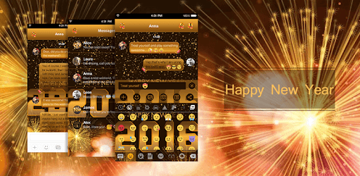 Happy New Year Messages theme PC screenshot Happy New Year Messages theme PC screenshot