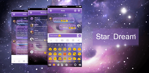 Star Dream Messages Theme PC screenshot Star Dream Messages Theme PC screenshot