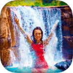 Waterfall Photo Frames icon