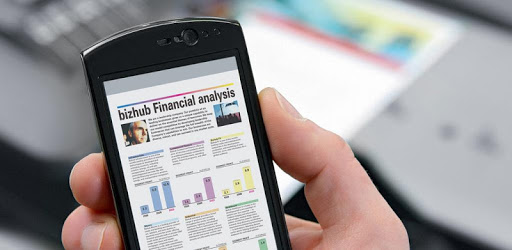PageScope Mobile for Android PC screenshot