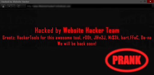 WWW Hacker Prank PC screenshot WWW Hacker Prank PC screenshot