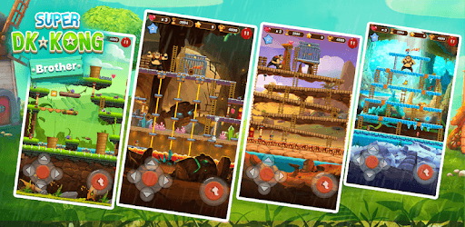 Super DK vs Kong Brother Advanced Free Classic PC screenshot