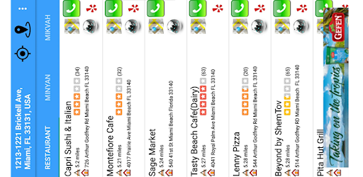 Kosher GPS PC screenshot