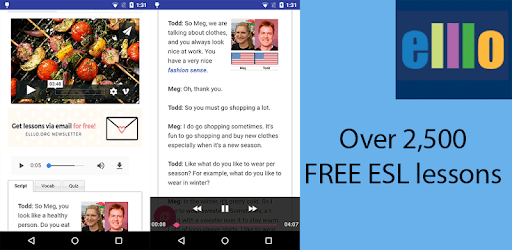 Ello English Study - ESL - Free English Learning PC screenshot