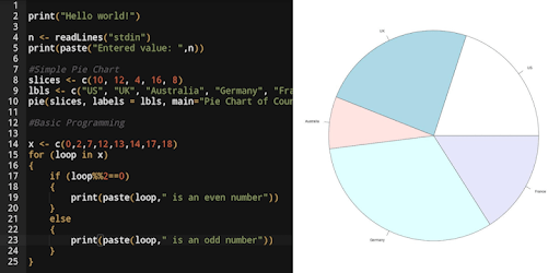 R Programming Compiler PC screenshot R Programming Compiler PC screenshot