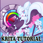 tutorial KRITA painting for begginer for PC