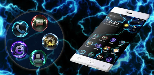 Thunder Theme - Cool Laser PC screenshot Thunder Theme - Cool Laser PC screenshot