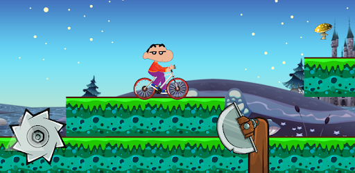 Shin-Chan Hill Racer PC screenshot