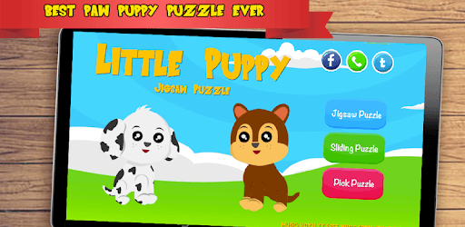 Paw Puppy Jigsaw Puzzle PC screenshot