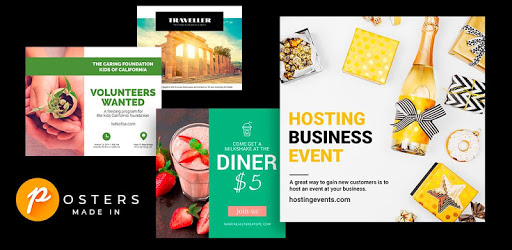 Posters: graphic design flyers banners template PC screenshot Posters: graphic design flyers banners template PC screenshot