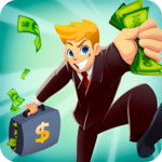 Burger Clicker 🍔 Idle Money Billionaire Business icon